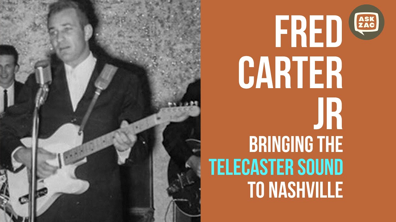 Fred Carter Jr - Session Man, Mentor to Robbie Robertson, First Telecaster Man in Nashville - AZ 131