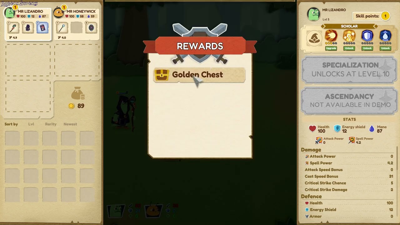 Paper Tactics gameplay - GogetaSuperx