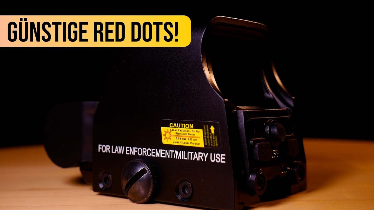 Günstige Red Dots im Holo-Stil