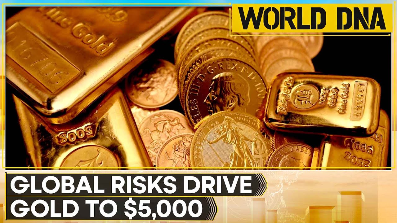 Gold Hits Record $4,381, Set for $5,000 in 2026 | WION World DNA