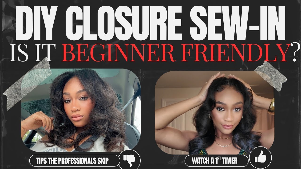 CLOSURE SEW-IN BEHIND THE HAIRLINE | Avoid These Mistakes, For Beginners ONLY, Unfiltered Process