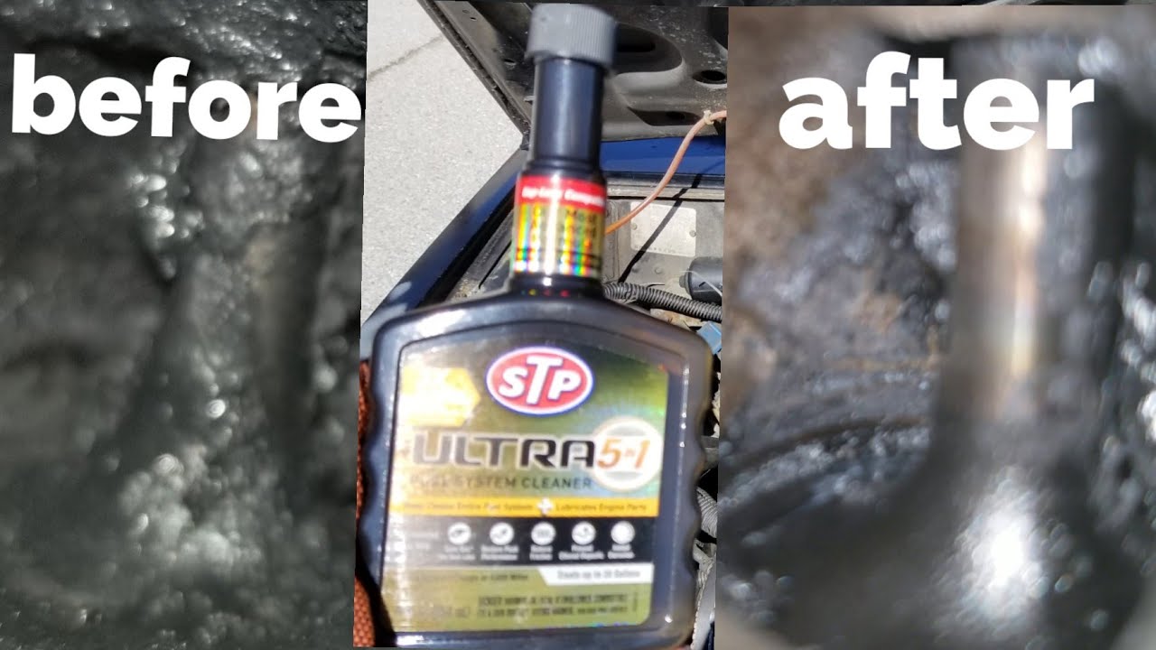 Stp ultra fuel system cleaner vs intake valves!!!