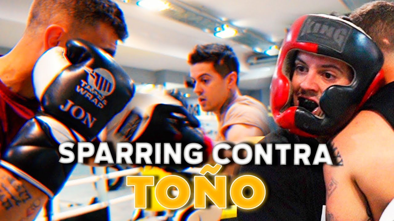 🤜🏻  ¡ENTRENAMIENTO y SPARRING de BOXEO con el ENTRENADOR de ELMILLOR! 🥊 (SPARRING COMPLETO)