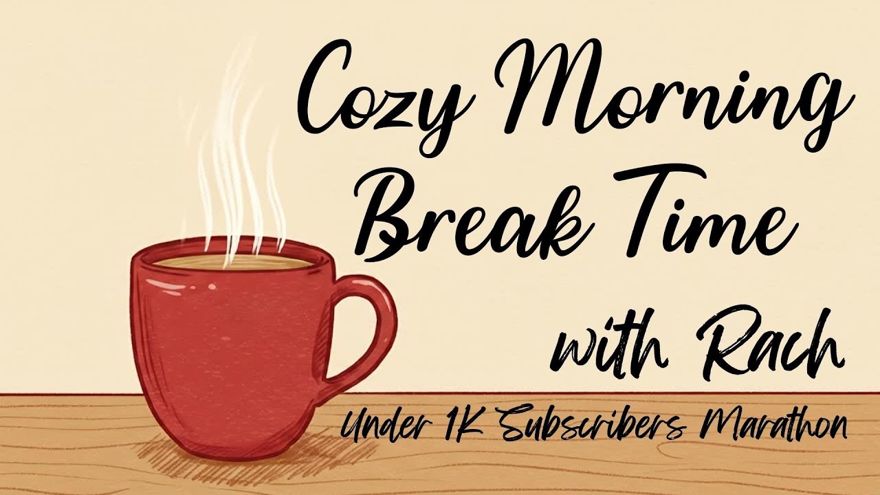 Authortube & Booktube Under 1K Marathon! #U1KM - Morning Break!