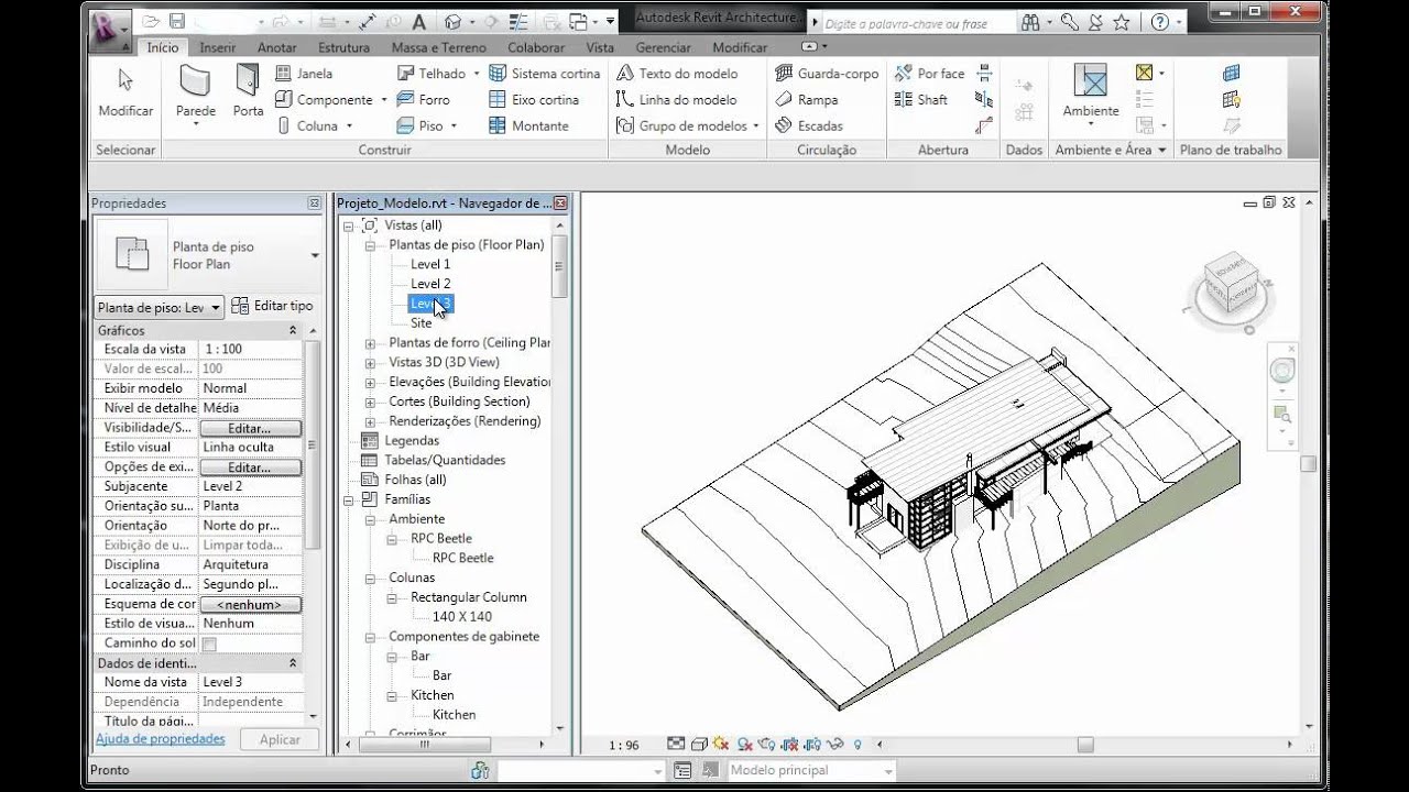 Revit I - 01 - Inicialização