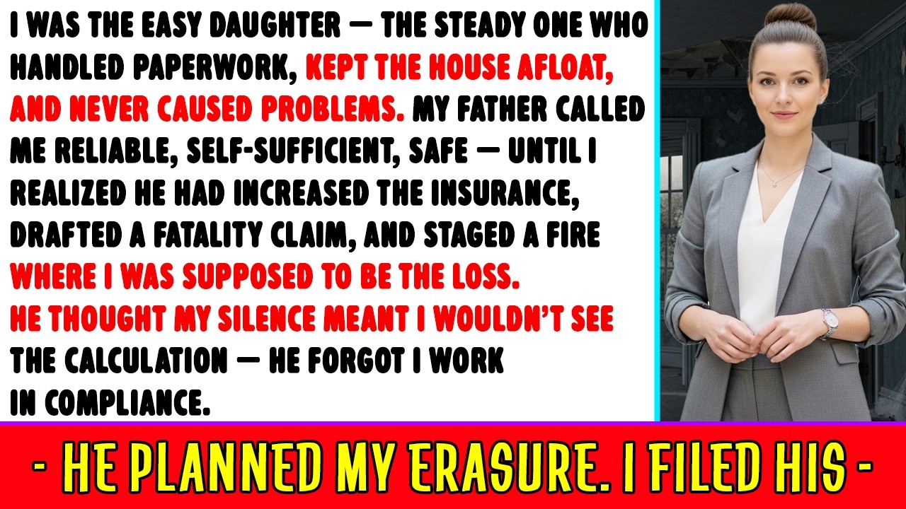 He Drafted My Insurance Payout Before the Flames Started I Documented Everything