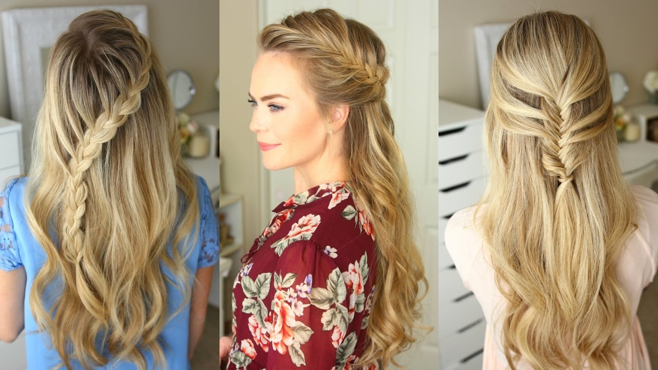 3 Fall Half Up Hairstyles | Missy Sue