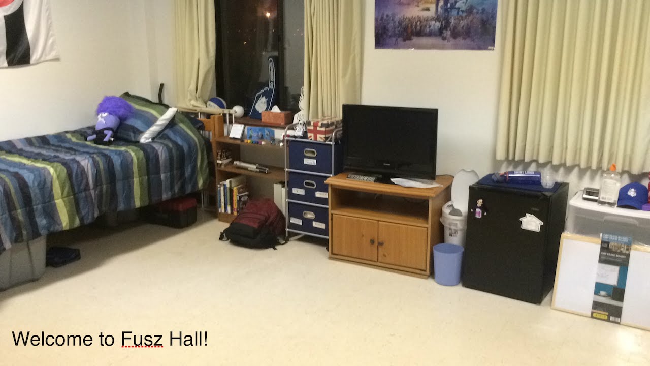 Tour of My New Dorm Room in Fusz Hall, Saint Louis University