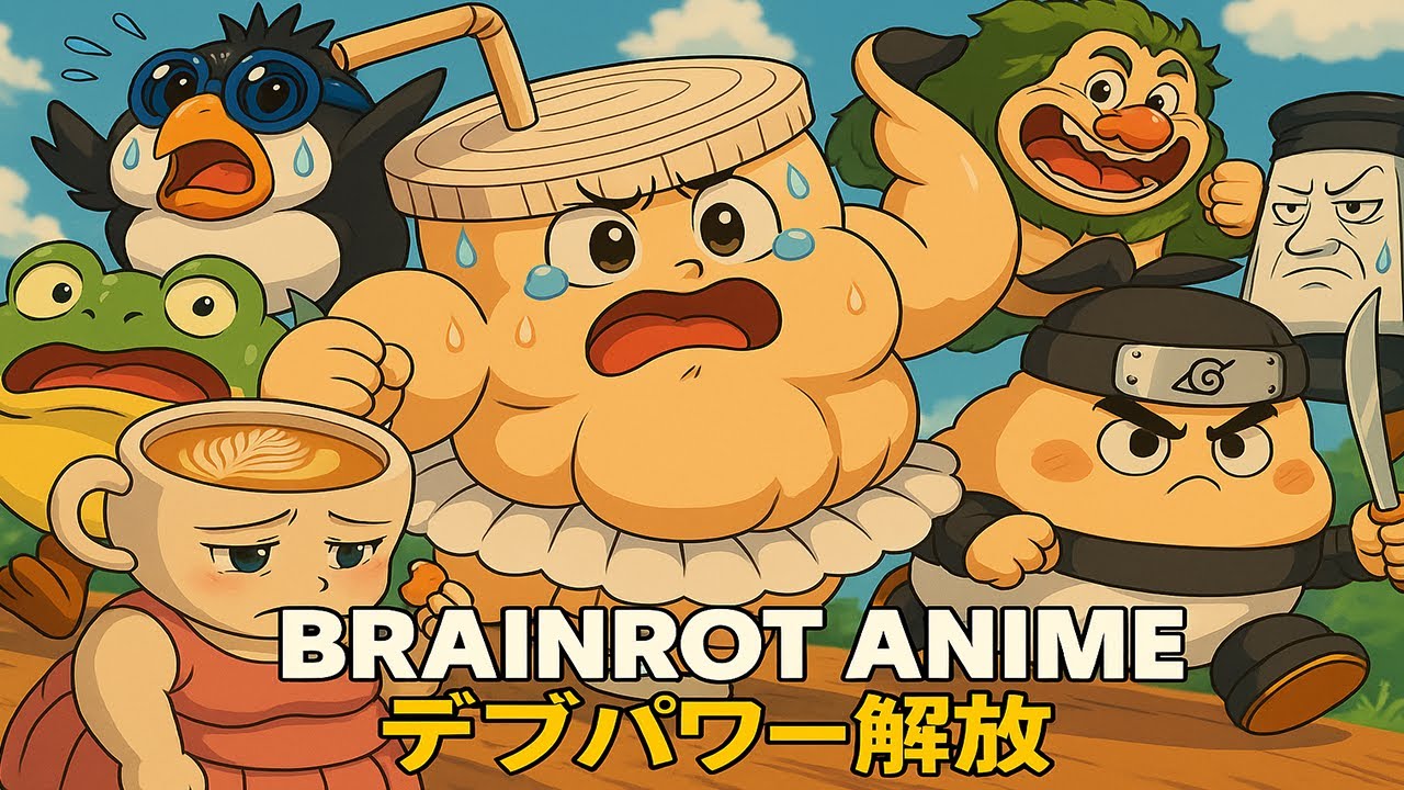 BRAINROT ANIME | FAT POWER UNLEASHED | OFFICIAL VIDEO