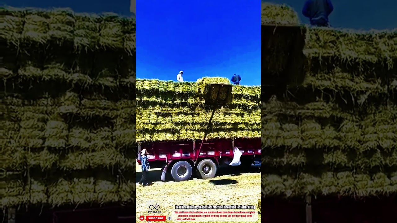 Best innovative hay loader tool machine innovation for faster lifting