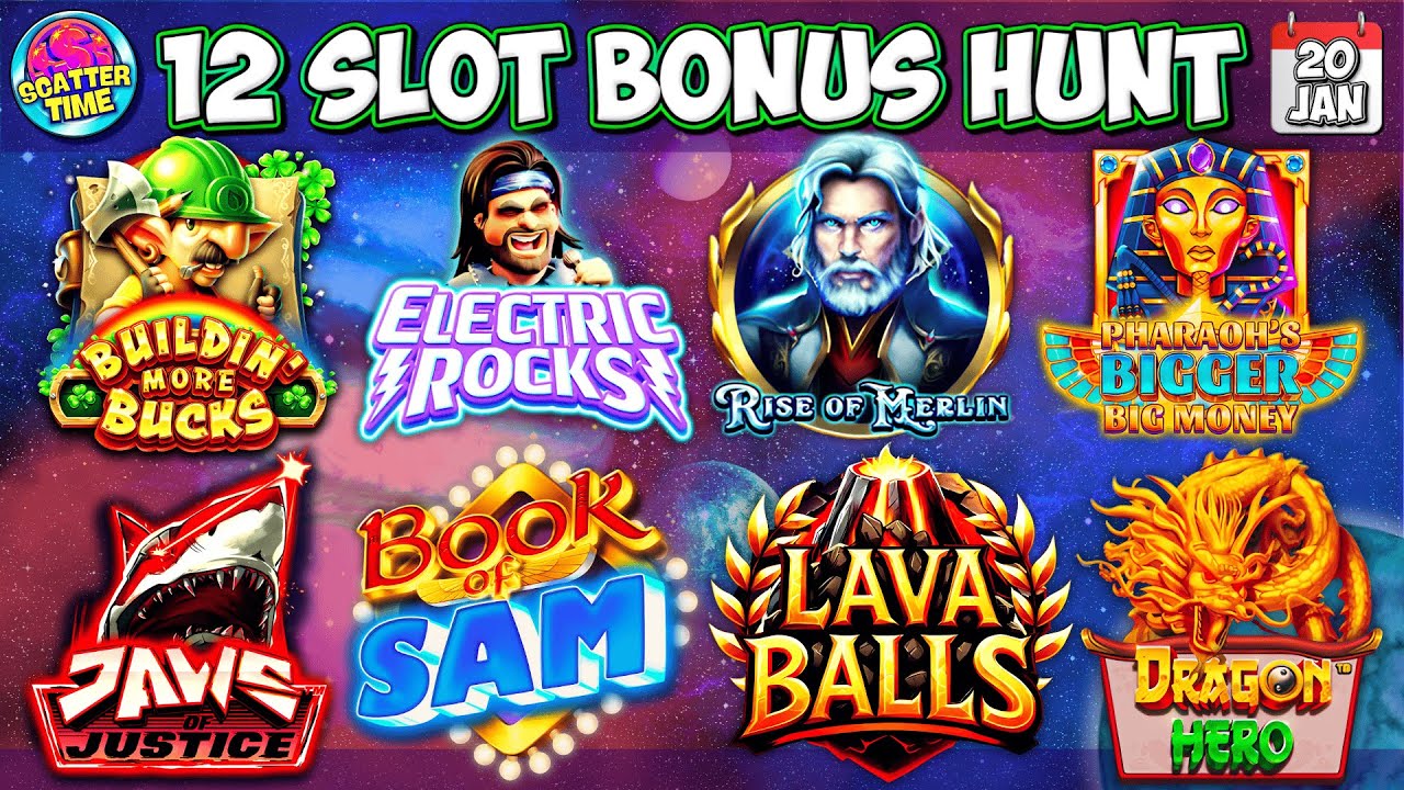 💰IT'S TUESDAY! 12 SLOT BONUS HUNT💰200126💰