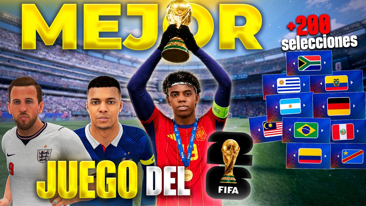 &iexcl;Juega el Mundial 2026 en FIFA 16 (pc)! - Mod GRATIS