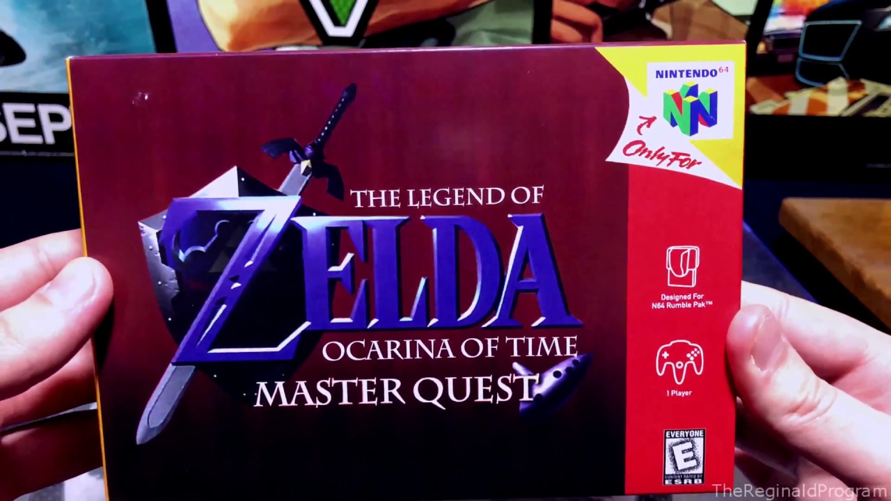 Unboxing: The Legend of Zelda: Ocarina of Time: Master Quest: VGDB Reproduction (Nintendo 64, 2017)