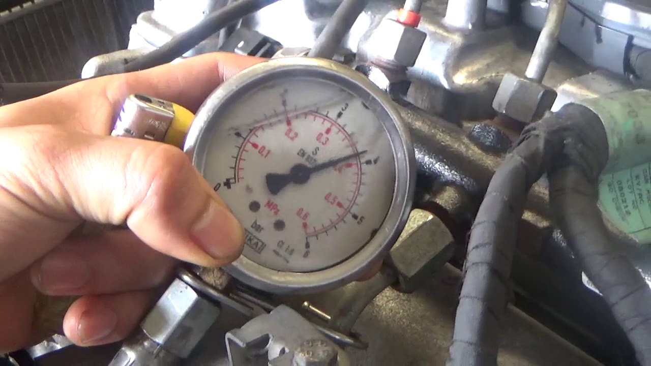 Проверка давления масла в двигателе 664951 12 546601 Актион, Кайрон 2,0 XDI Euro 4