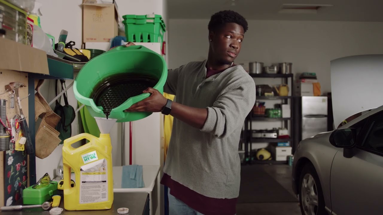 Find out where to recycle your used motor oil