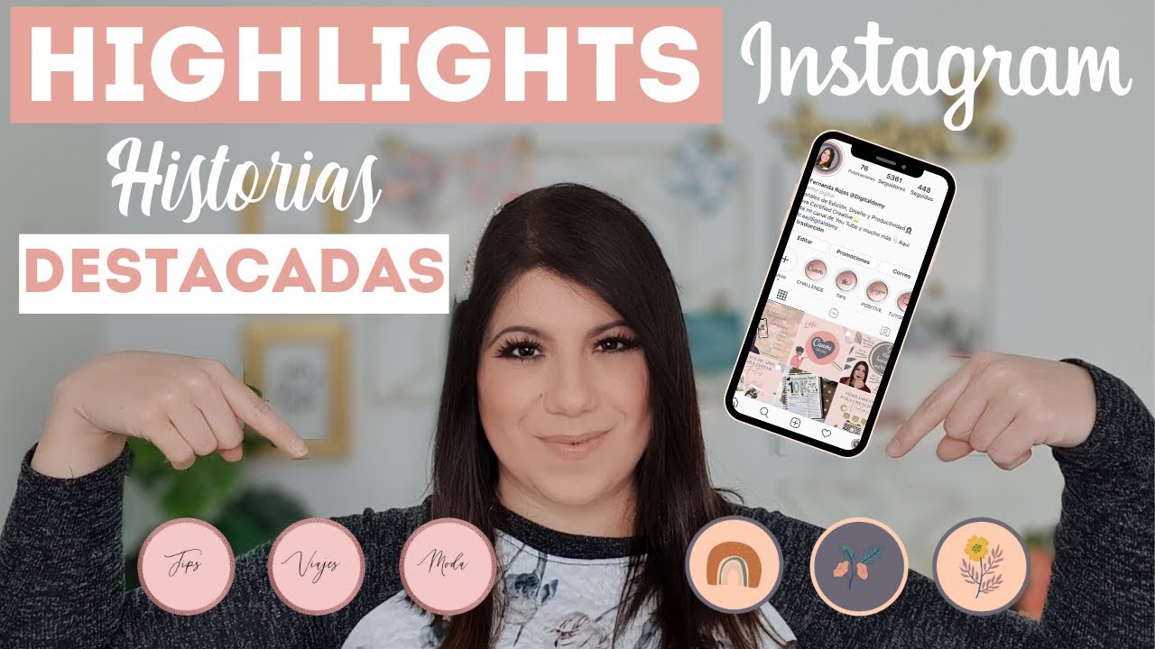🔅Instagram Stories HIGHLIGHTS 🔆 Súper Fácil