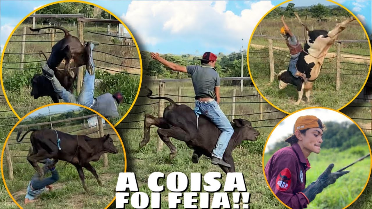 RODEIO MIRIM SÓ DEU TOMBO
