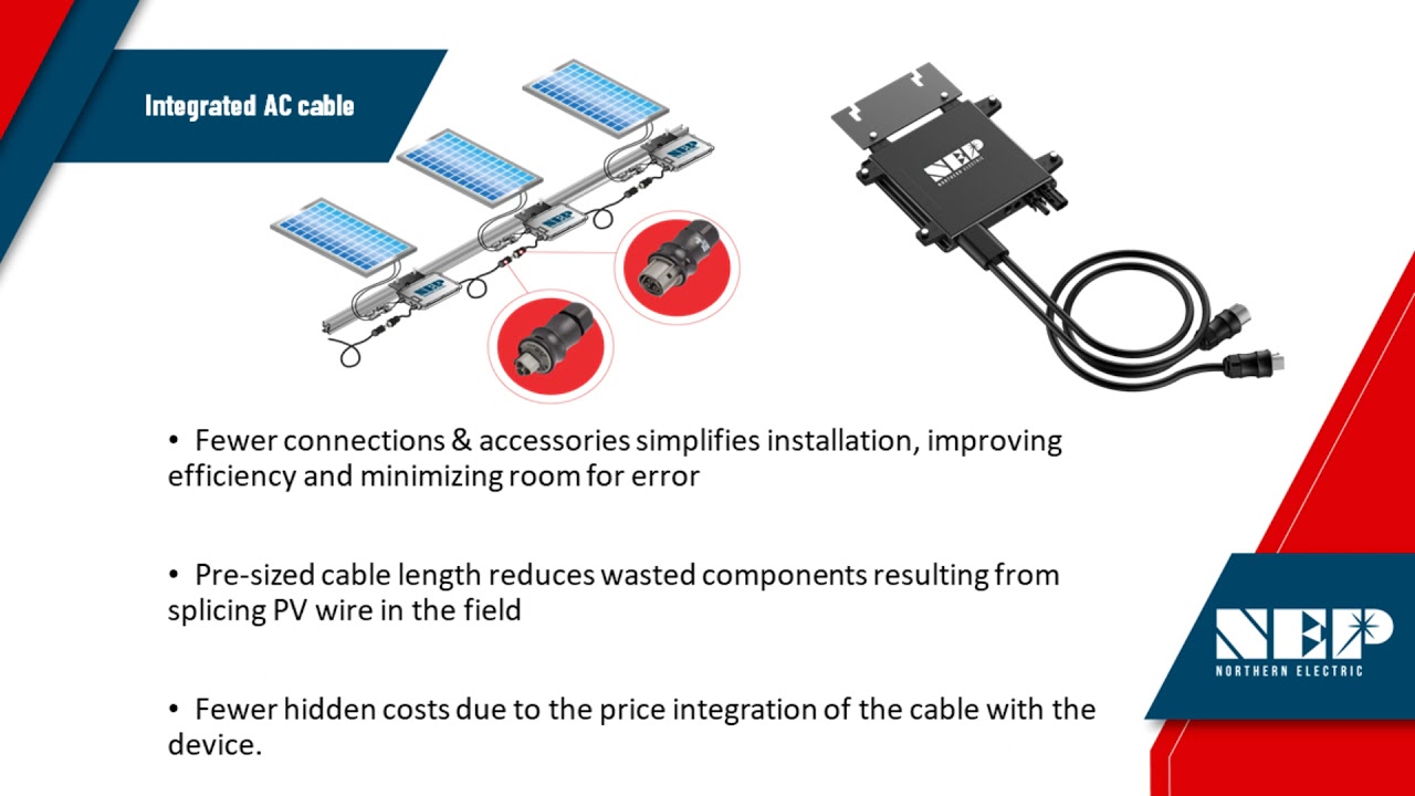 Webinar NEP June 8 Can your microinverter do this? Saving time and cost with NEP