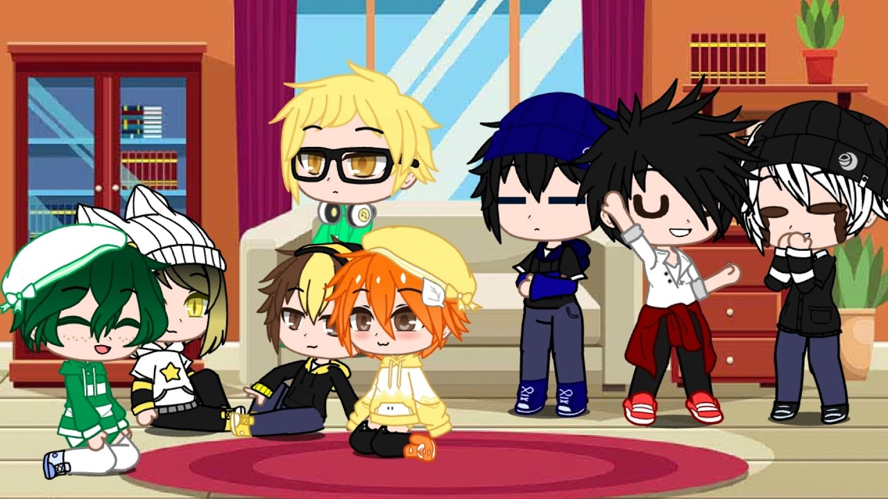 Hinata is very cute meme (original?)ft.Hinata Harem||Haikyuu||GachaClub||MyAu #shorts #kidsanimation