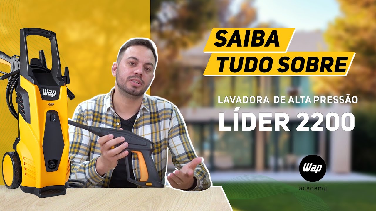 Saiba tudo sobre a Lavadora de Alta Press&atilde;o WAP L&iacute;der 2200 | Academy