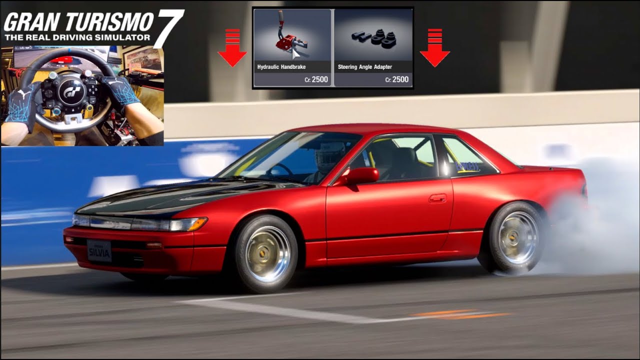 Gran Turismo 7 PS5 - Drifting On Wheel FIRST Impressions! 200hp S13 w/Angle Kit!