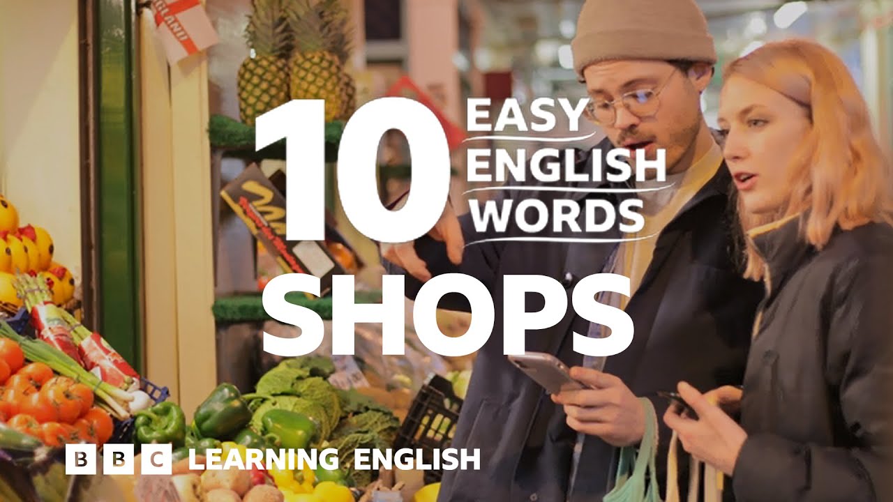 Shops: 10 Easy English Words 🏬🛒💳