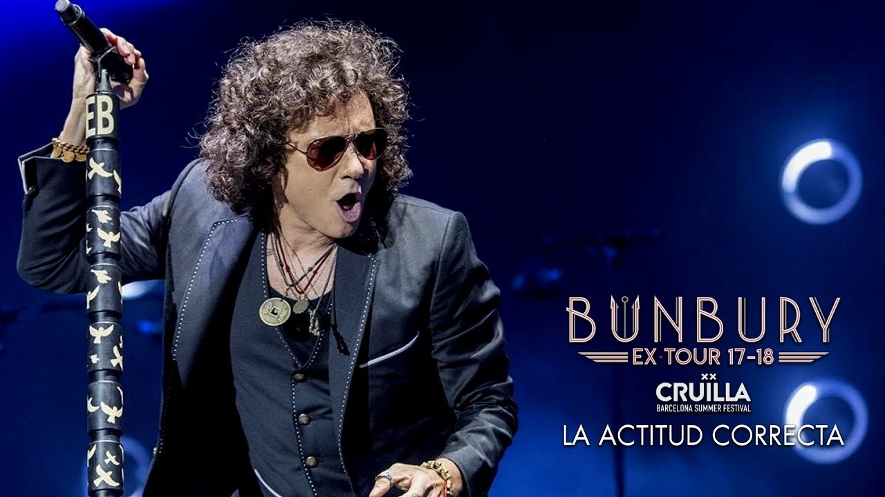 Bunbury La Actitud Correcta Cruilla Festival 2018