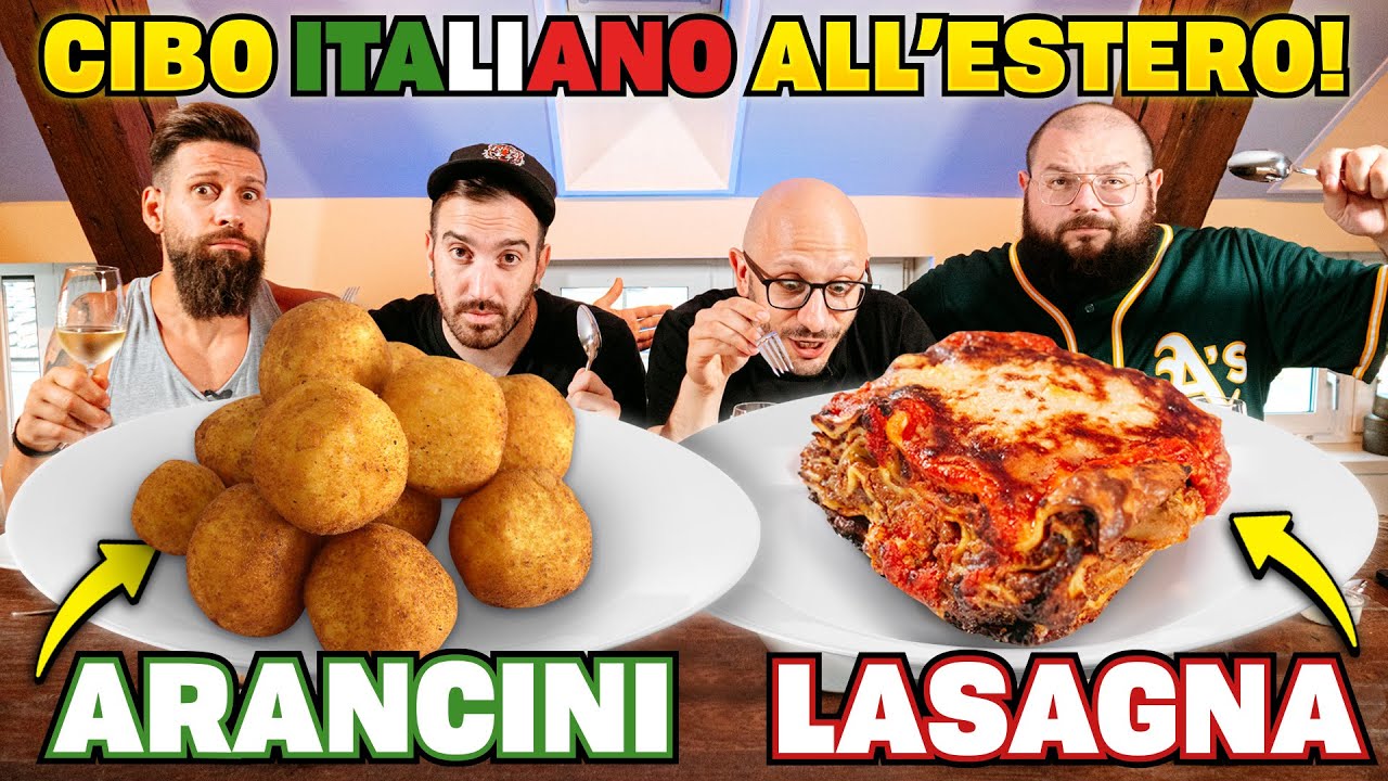ORDINIAMO CIBO ITALIANO ALL'ESTERO con THOMAS HUNGRY e MOCHOHF!