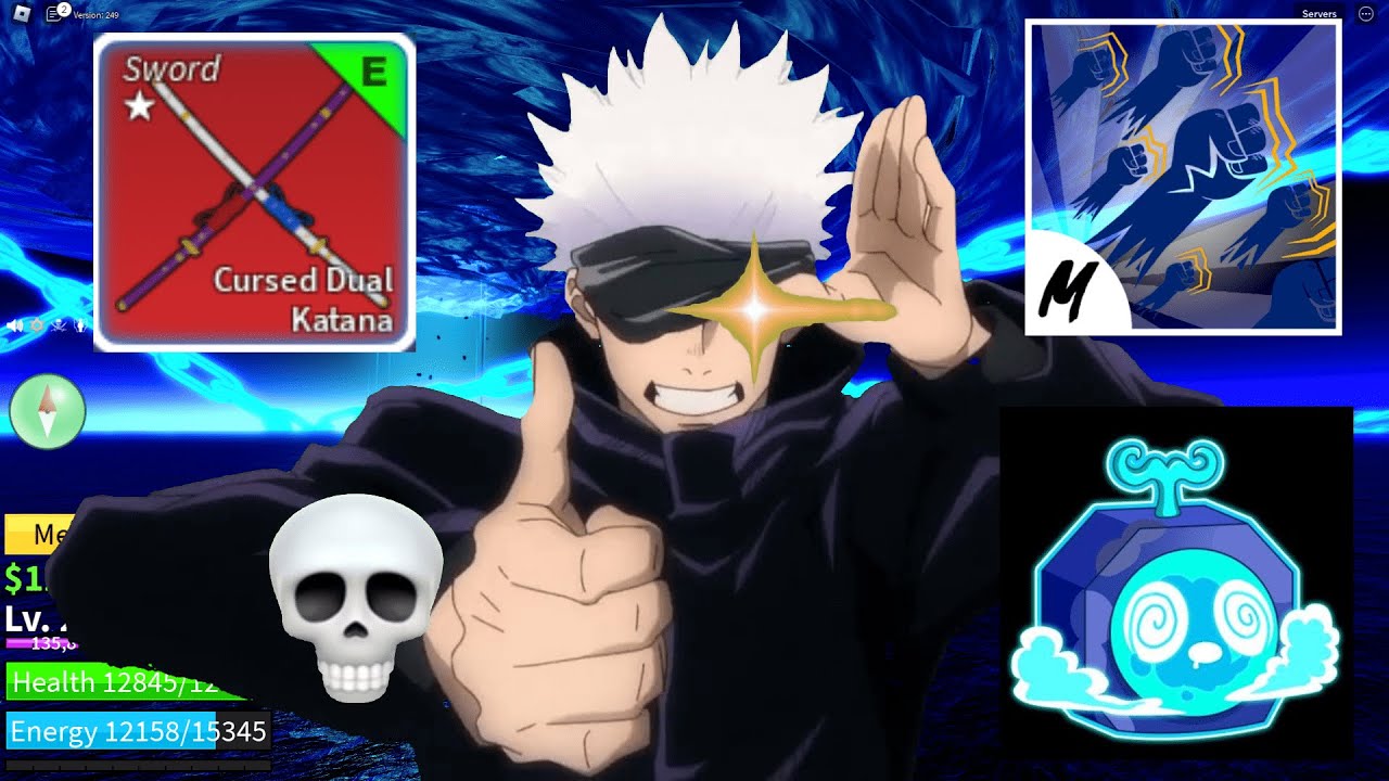 SATORU GOJO'S BUILD IS BUSTEDD !!!!!! [BLOXFRUIT PVP ROAD TO 15M]