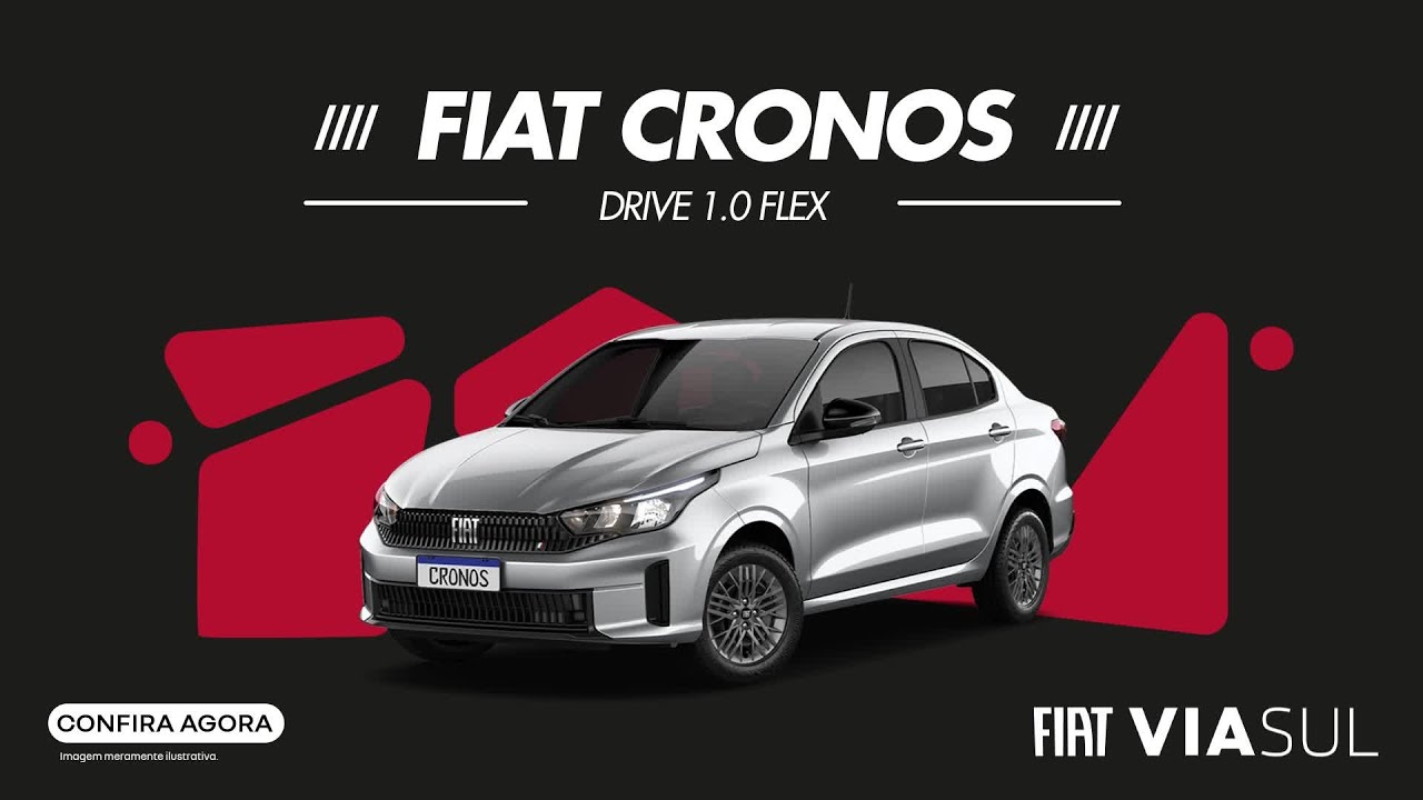 O Fiat Cronos &eacute; praticidade com sofistica&ccedil;&atilde;o. ✨🚗