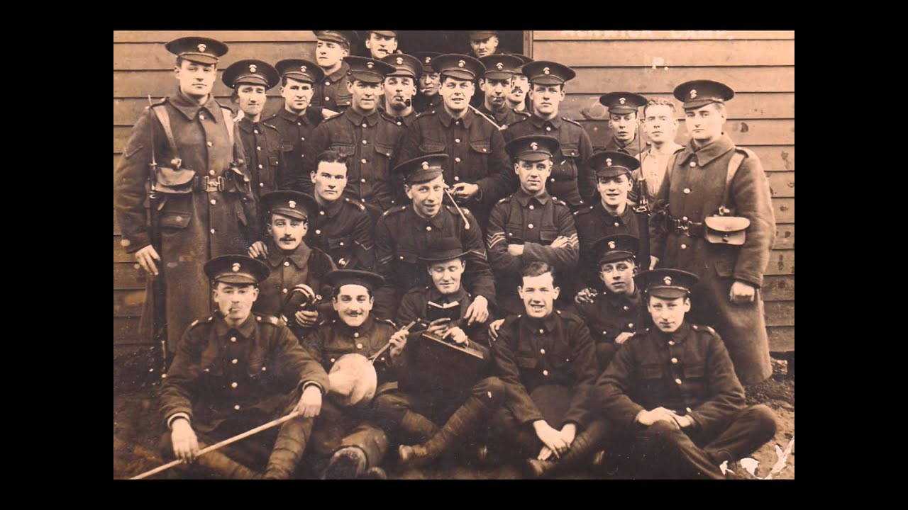 16th Bn video  Show with Northumbrian Pipes