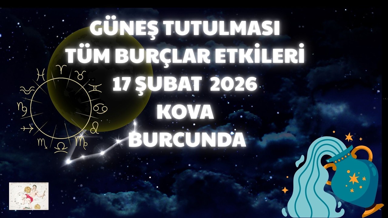  Güneş Tutulması Dikkât  Tüm Burçlar Şubat 2026  Kehanet Falı 