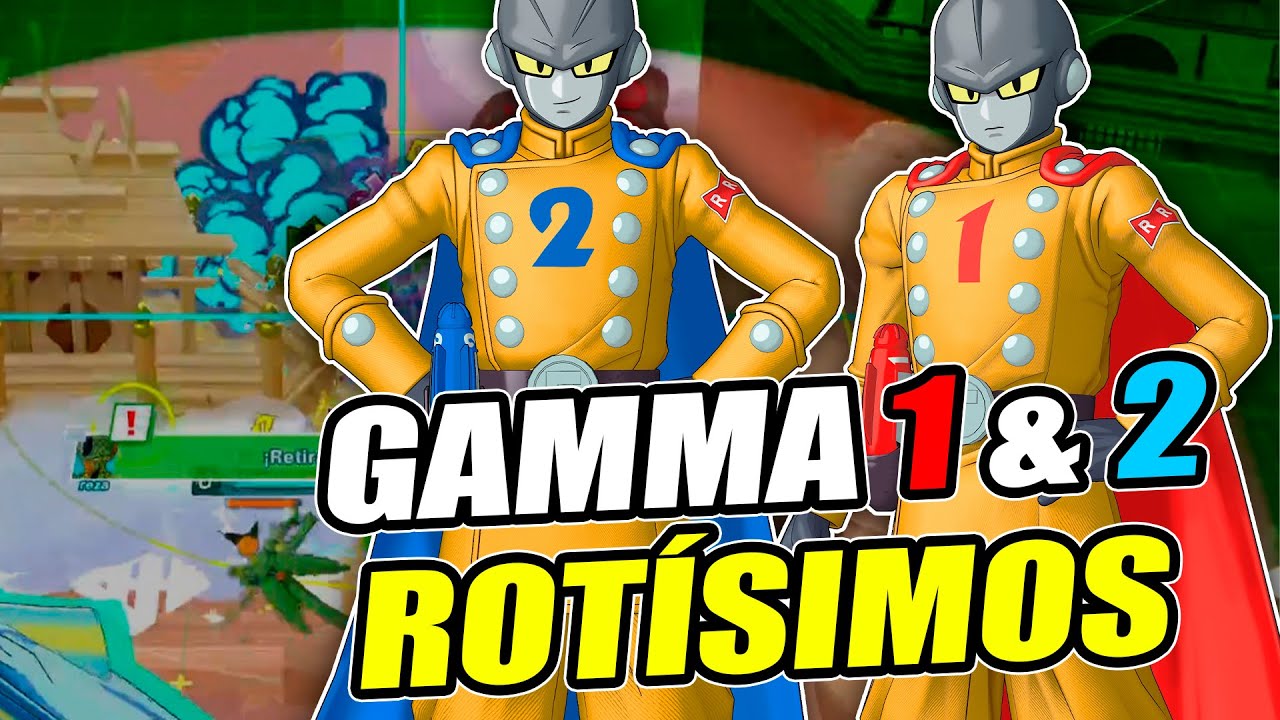 ¡GAMMA 1&2 están ABSURDAMENTE ROTOS!🔥Dragon Ball Gekishin Squadra