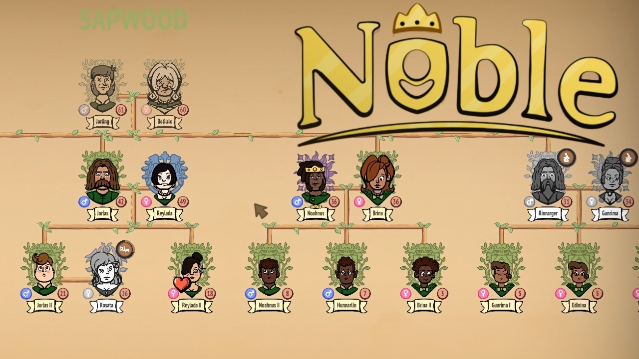 СОЗДАНИЕ СРЕДНЕВЕКОВОГО ГЕНЕАЛОГИЧЕСКОГО ДРЕВА | Noble Demo