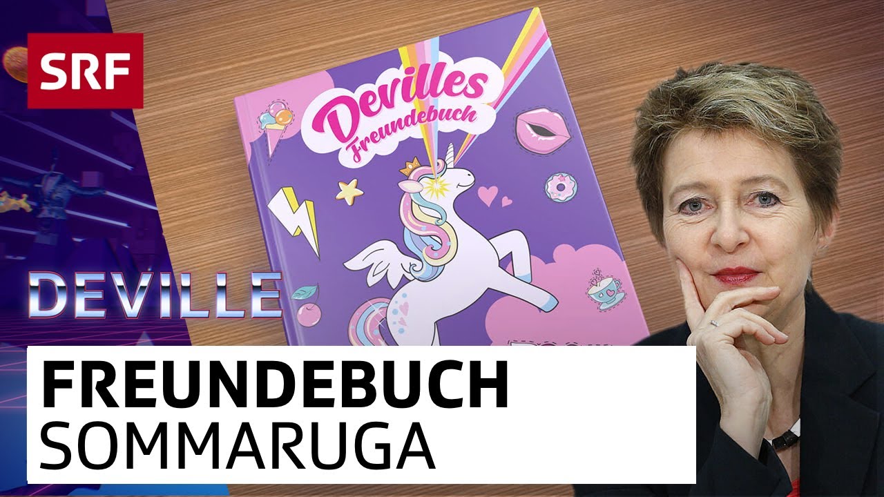 Devilles Freundebuch – Bundesrätin Simonetta Sommaruga | Deville