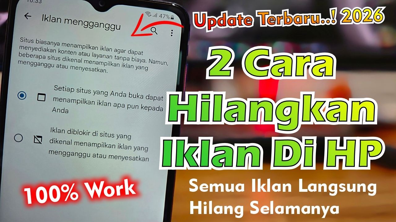 Cara Hilangkan Iklan Di Semua HP Android