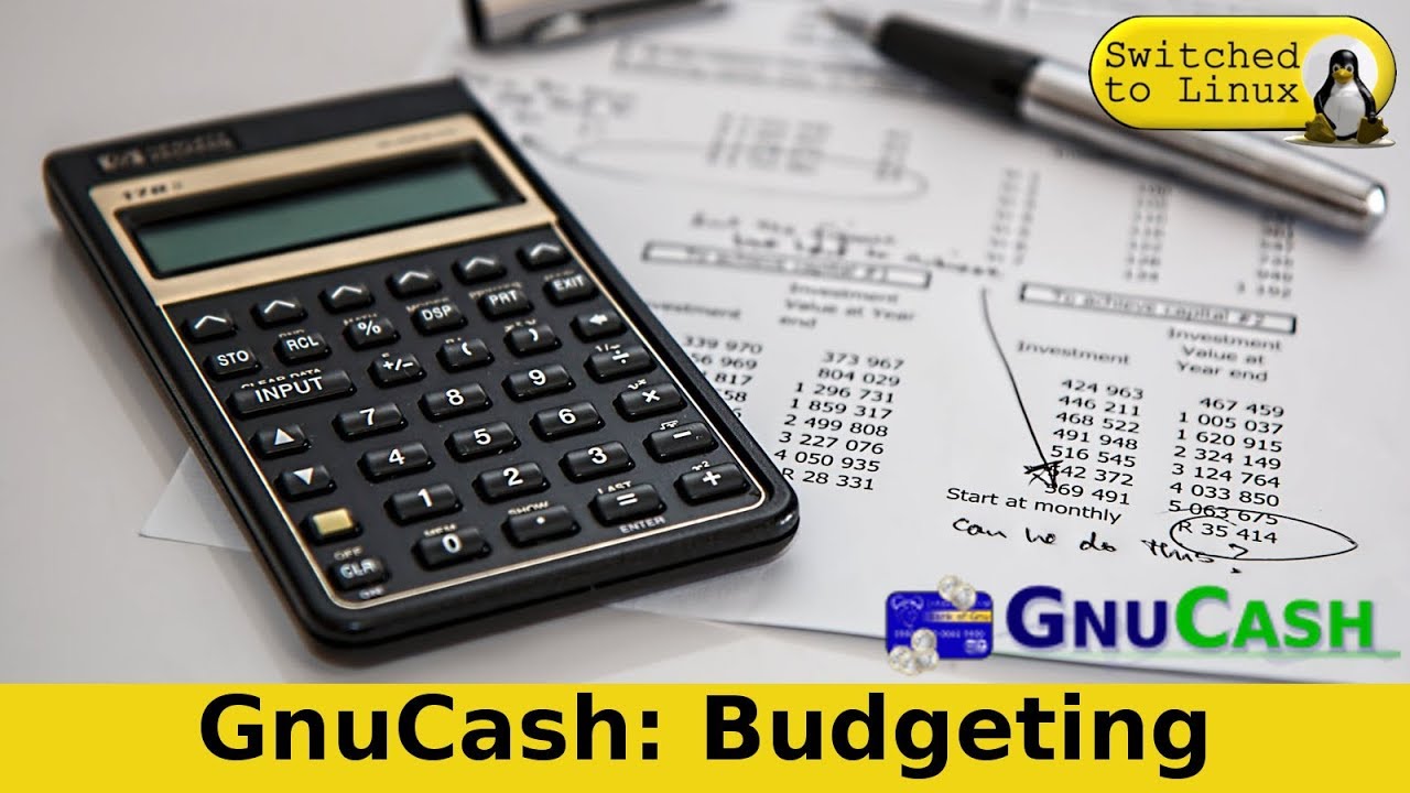 Budgeting in GnuCash