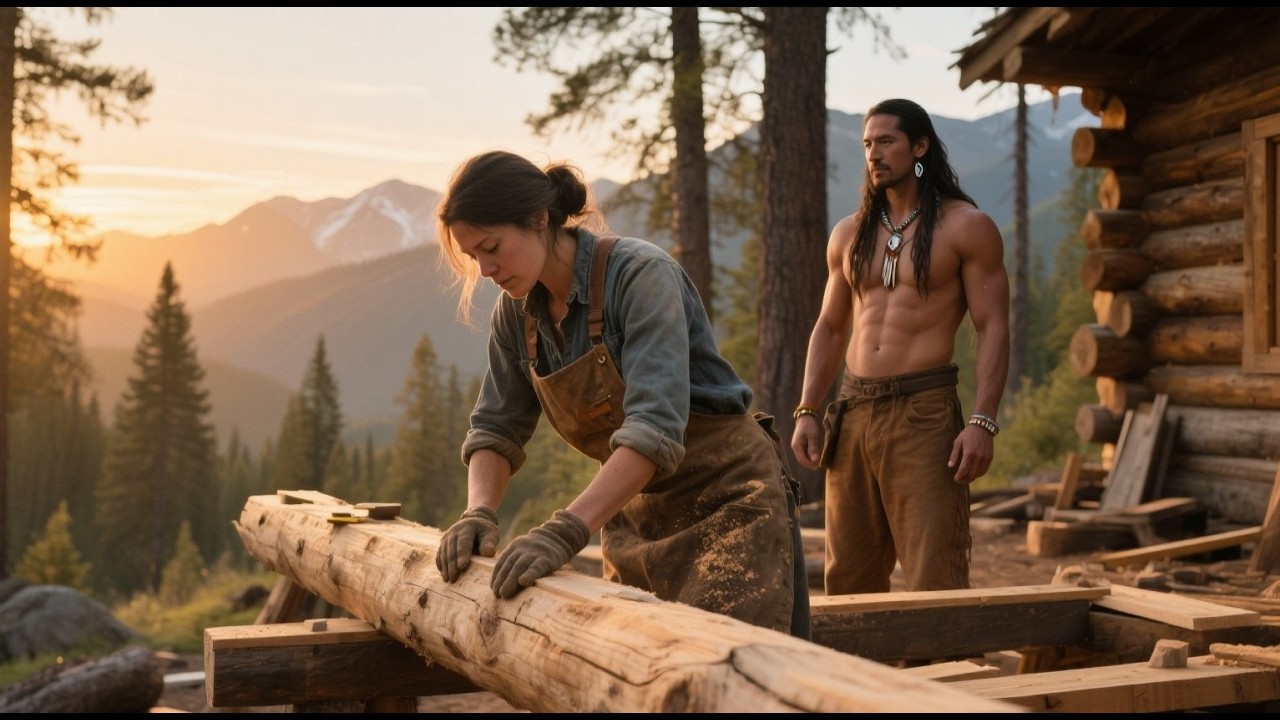 She Built Her Cabin Alone, Unaware an Apache Watched and Dreamed of Her/westrnlove story/