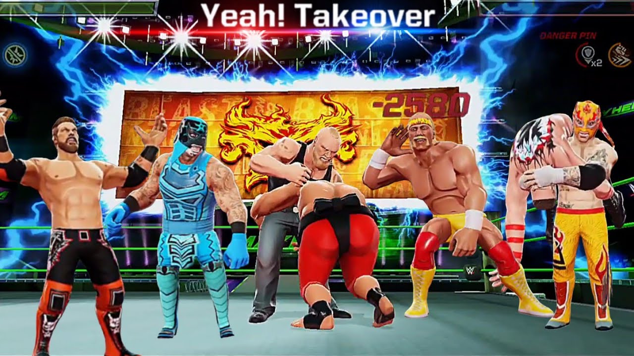 Да! Игровой процесс специального события Takeover | WWE Mayhem