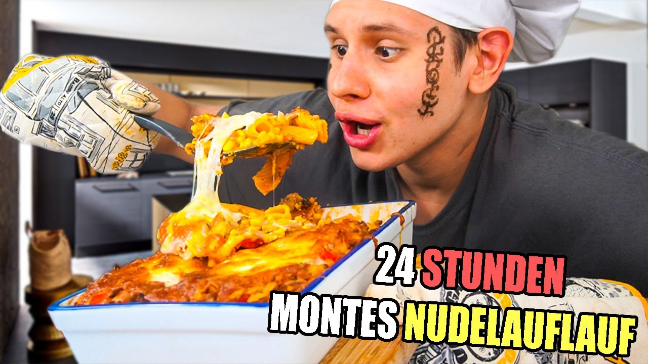 24 Stunden LANG MONTANABLACKS NUDELAUFLAUF ESSEN🤤🧀