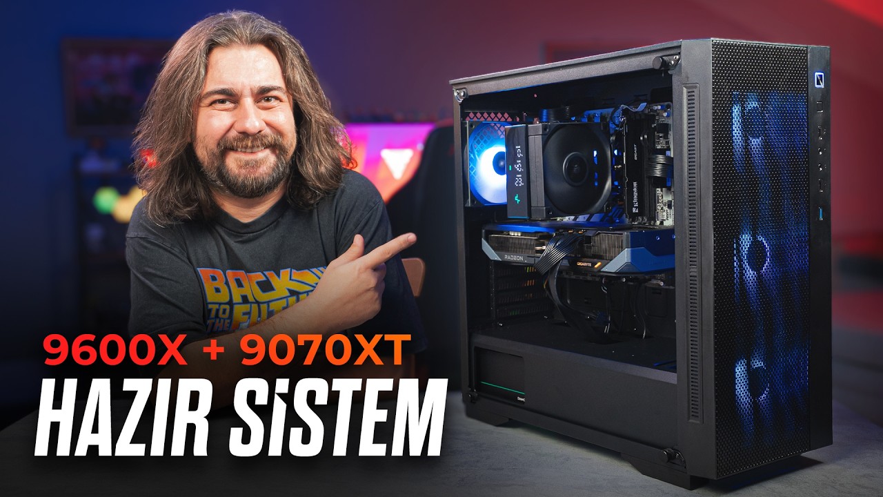 2K Oyun Canavarı 9600X - 9070XT Hazır Sistem | 54.999 TL #hazırsistem #9070xt #gigabyte