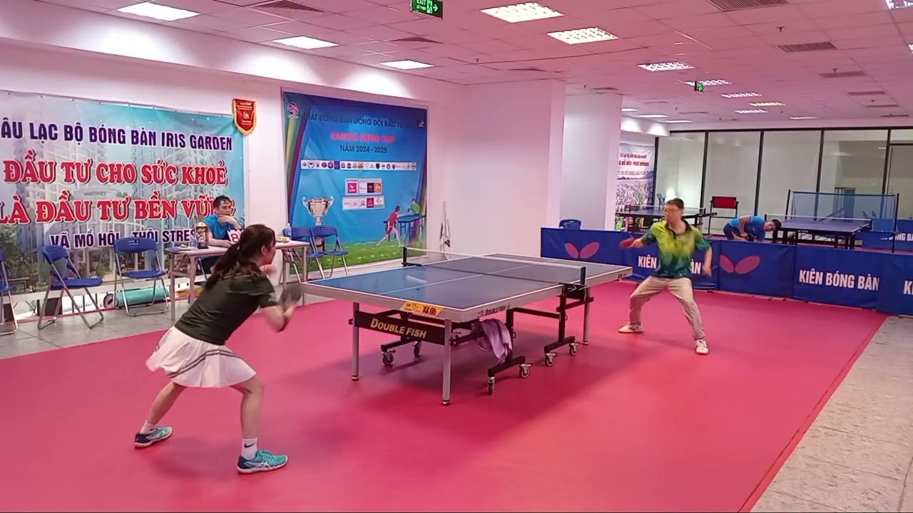 Trận 2 | Diễm My+434 vs Trung Copy đơn nồi lẩu tại clb bóng bàn Iris Garden CT3