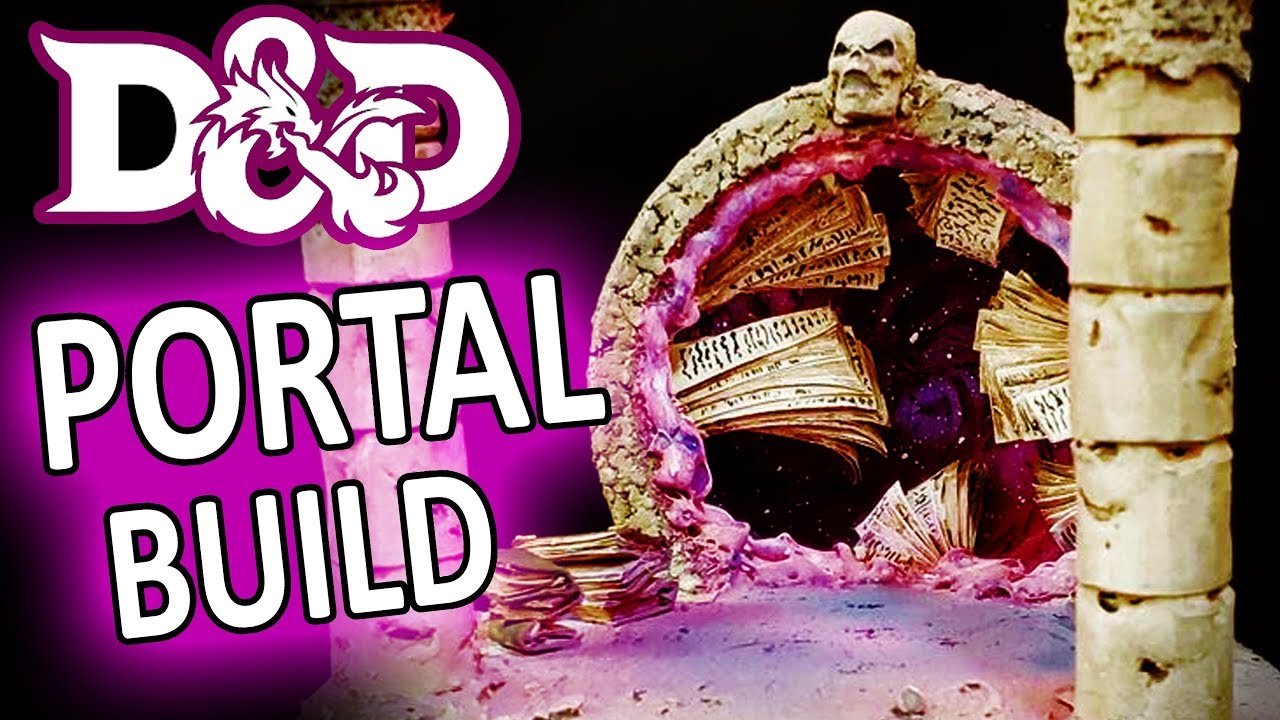 Terrain Build for Dungeons & Dragons - Stargate Portal!
