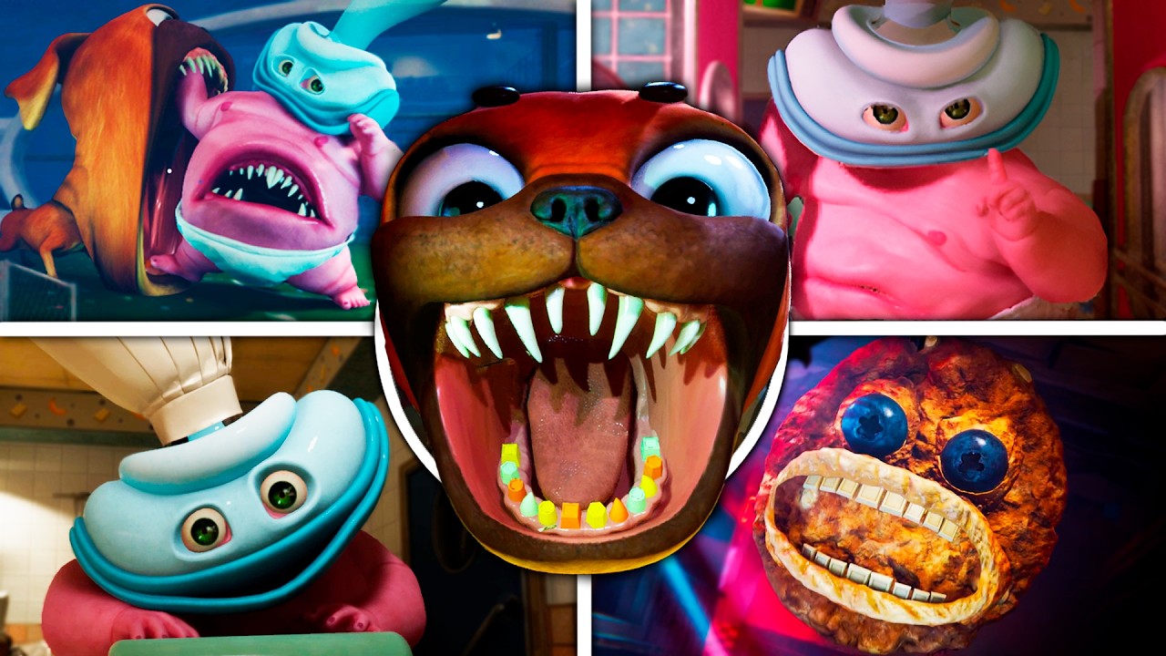 Dark Pals: The 1st Floor ►❗️ALL BOSSES, JUMPSCARES & ENDING❗️