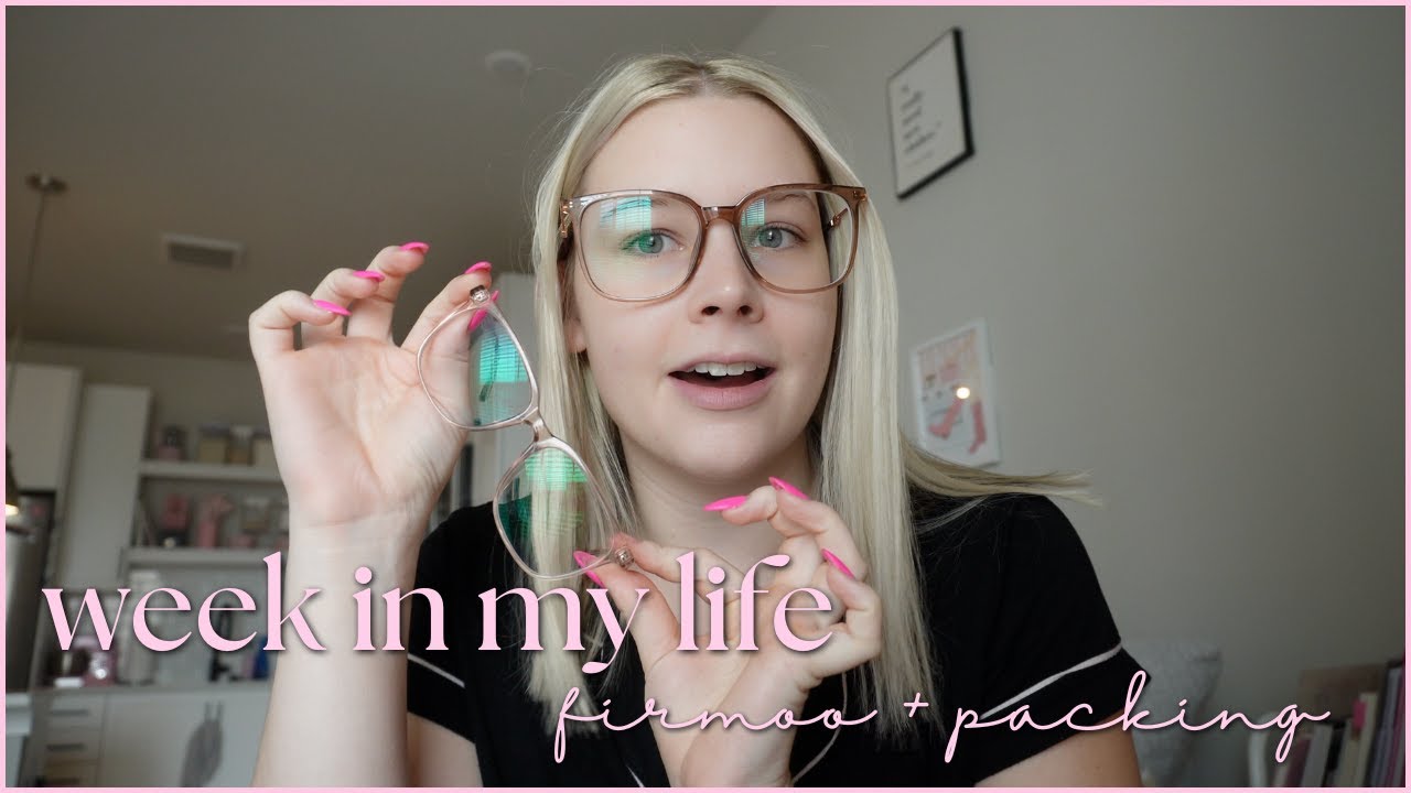 Firmoo glasses try-on + packing for a month in Europe