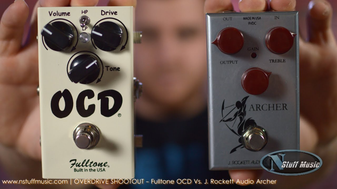 OVERDRIVE SHOOTOUT - Fulltone OCD Vs. J. Rockett Audio Archer