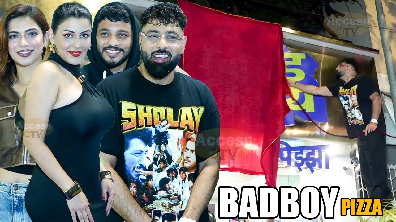UNCUT | Badboy Pizza Launch | Badshah,Raftaar,Nagma Mirajkar,Anam Darbar,Yamini Malhotra