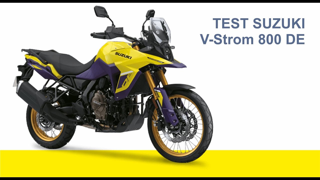 Test Suzuki V STROM 800DE