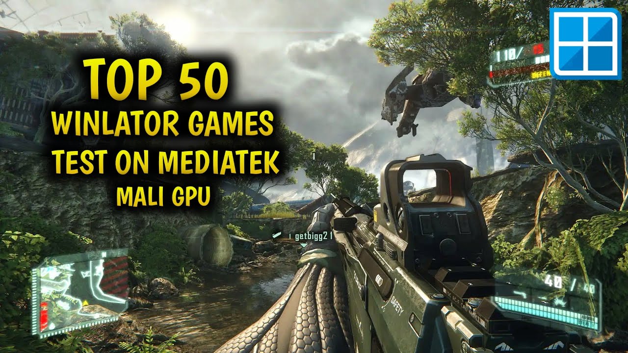 Top 50 Winlator Games Test on Mediatek Mali GPU - PC Games on Android