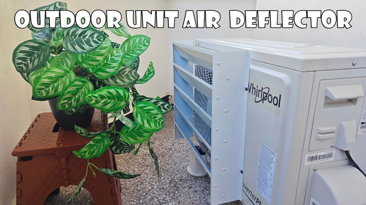 Air Conditioner Outdoor Unit Wind Deflector - Air Baffle